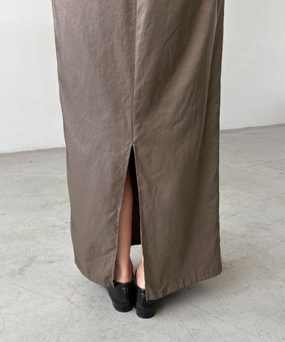 【CAPRICIEUX LE'MAGE】不對稱兩穿吊帶連衣裙