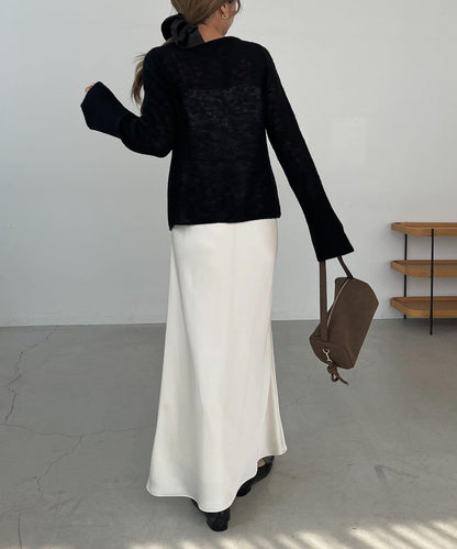 【CAPRICIEUX LE'MAGE】天絲羊毛扣式開衫