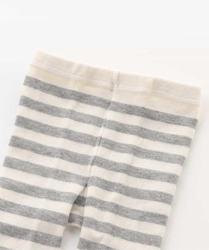 條紋打底褲