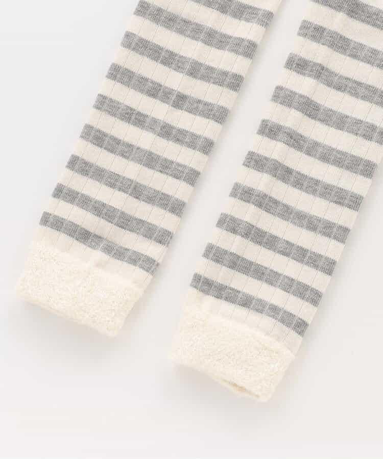 條紋打底褲