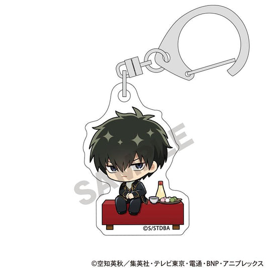 《銀魂》迷你亞克力鑰匙扣 土方十四郎 休息時間 Q版角色