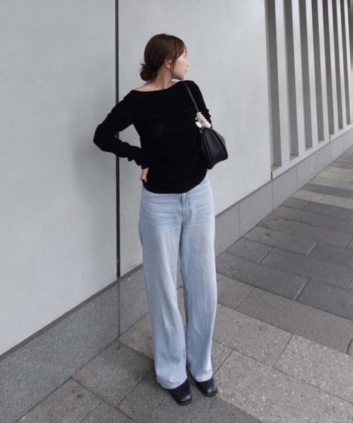 【@toitopoooo_____聯名】透視天鵝絨上衣