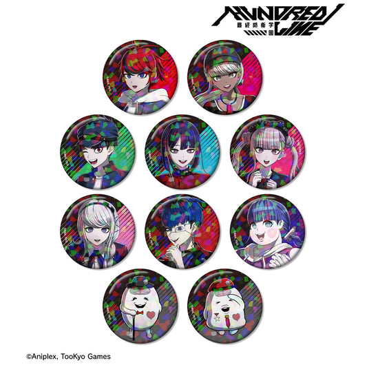 HUNDRED LINE -最終防衛學園- 交易全息徽章 ver.A（單品/全套BOX）【BOX/10包入】