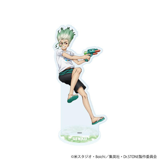 《Dr.STONE 石紀元》亞克力立牌64/石神千空 水槍ver.(新繪插畫)