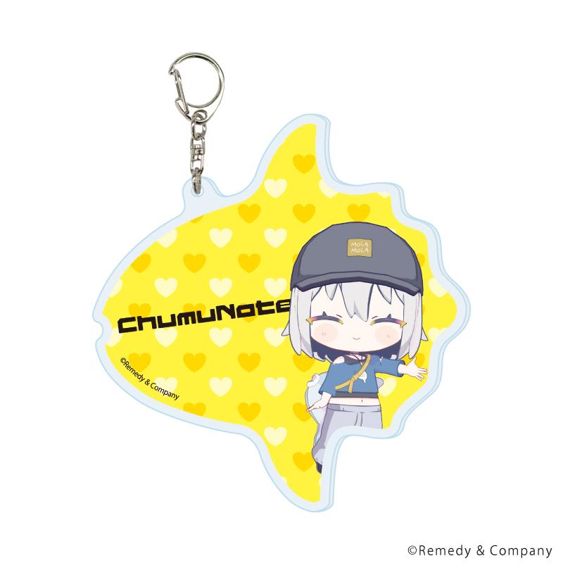 ChumuNote 大號亞克力鑰匙扣03/3D迷你角色（官方插畫）