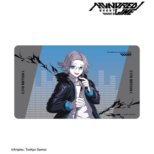 HUNDRED LINE -最終防衛學園- 繪製 蒼月衛人 搖滾樂隊ver. 多功能桌墊
