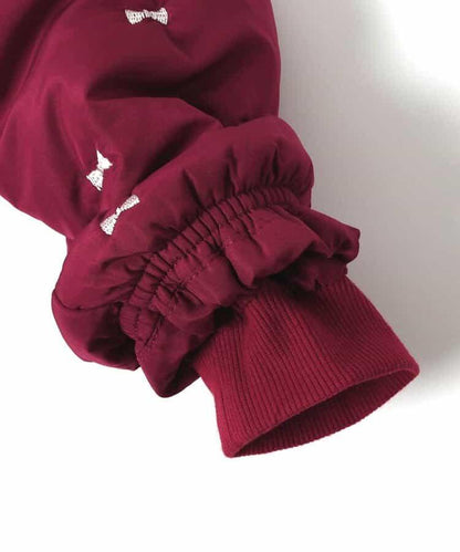 波浪邊刺繡外套