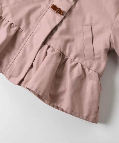 荷葉邊可雙面穿外套