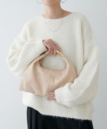 【Palcloset限定】雕塑感三角形手提包