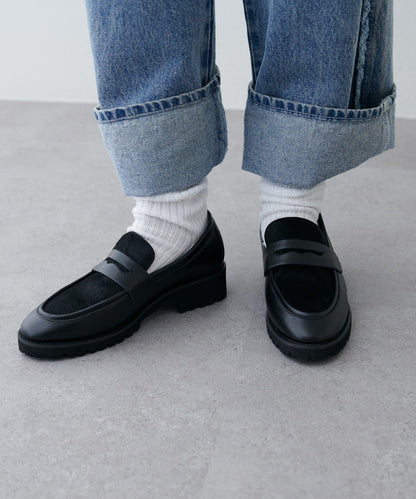小牛毛樂福鞋