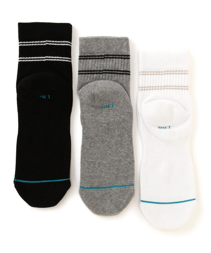 STANCE VITAL中筒襪三雙裝
