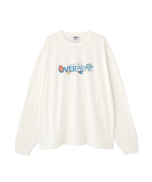 overprint/NAENANO長袖T恤