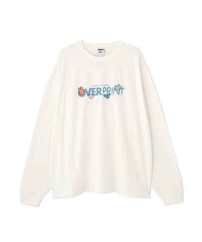 overprint/NAENANO長袖T恤