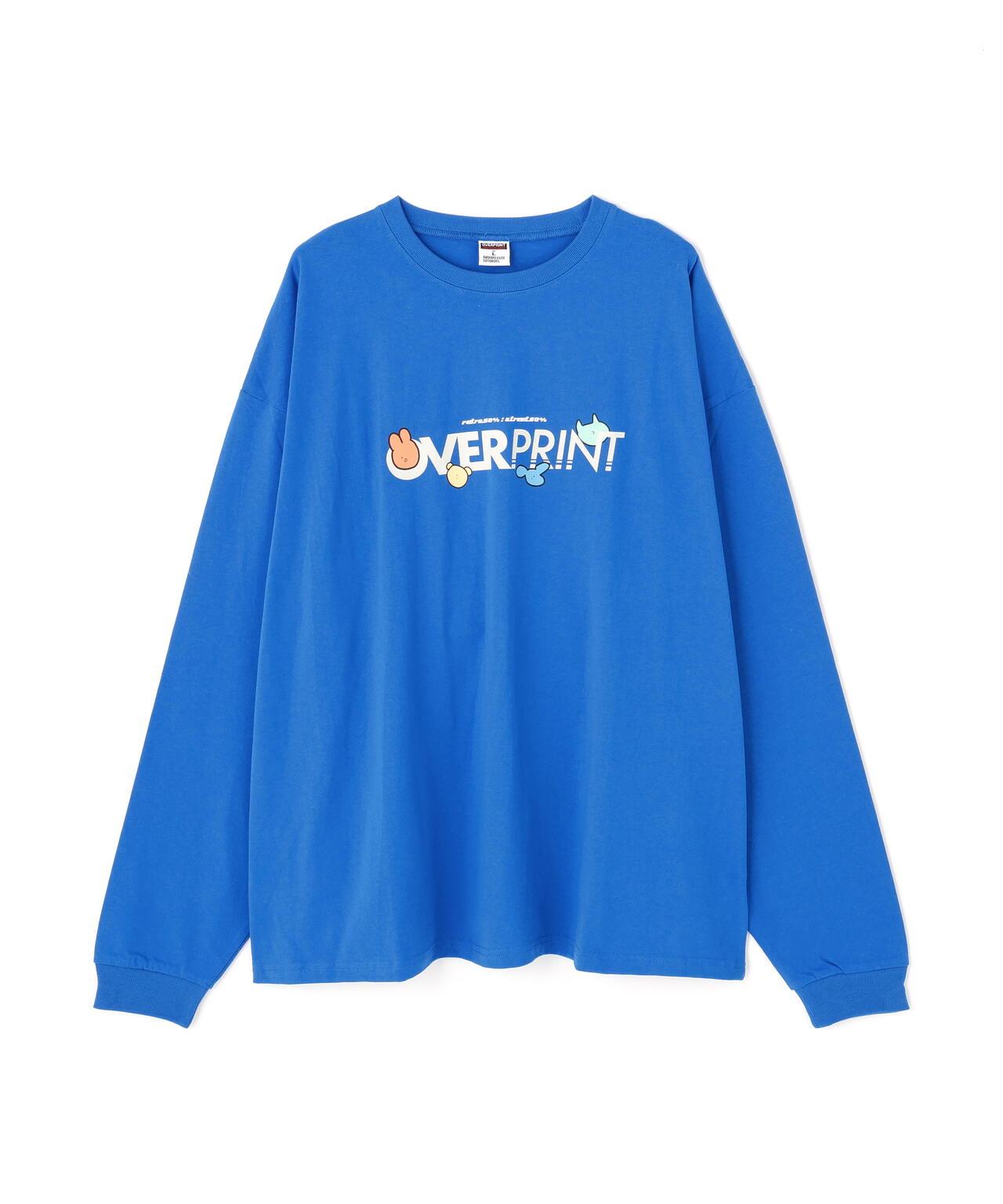 overprint/NAENANO長袖T恤