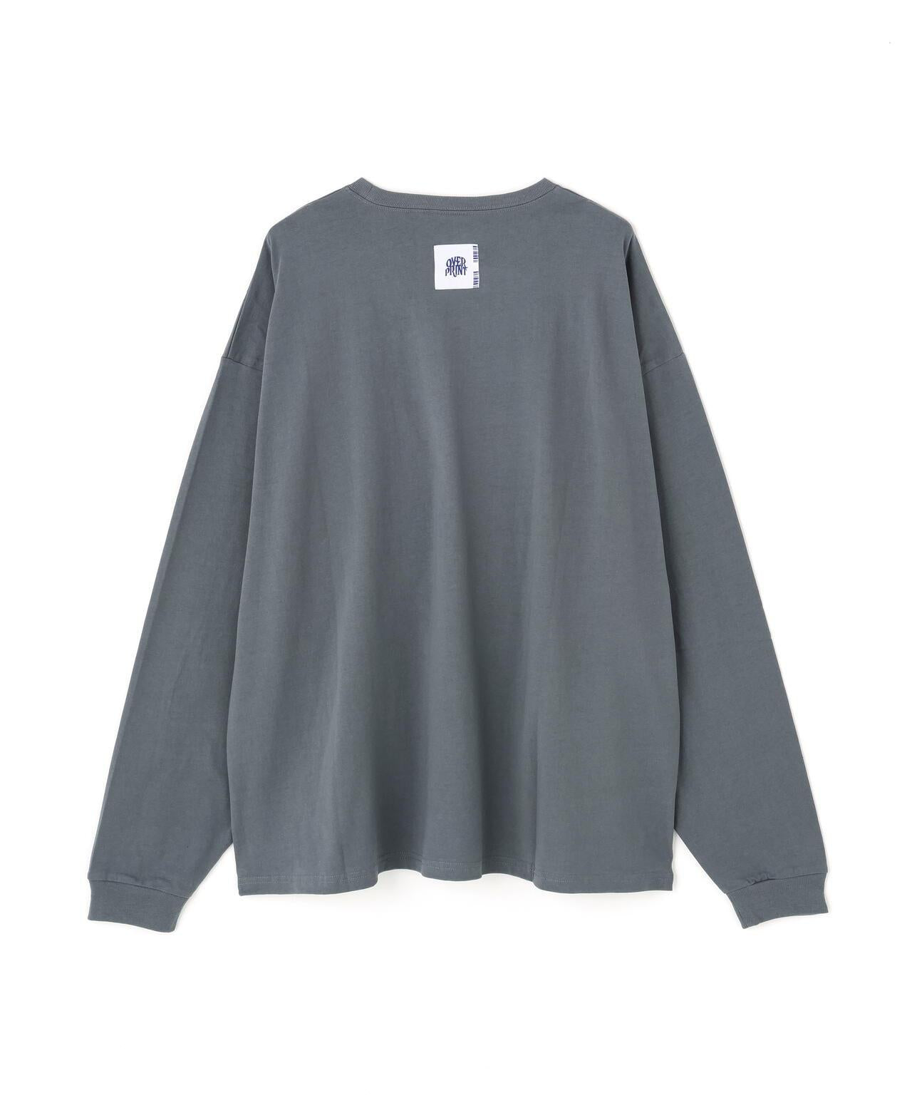 overprint/NAENANO長袖T恤