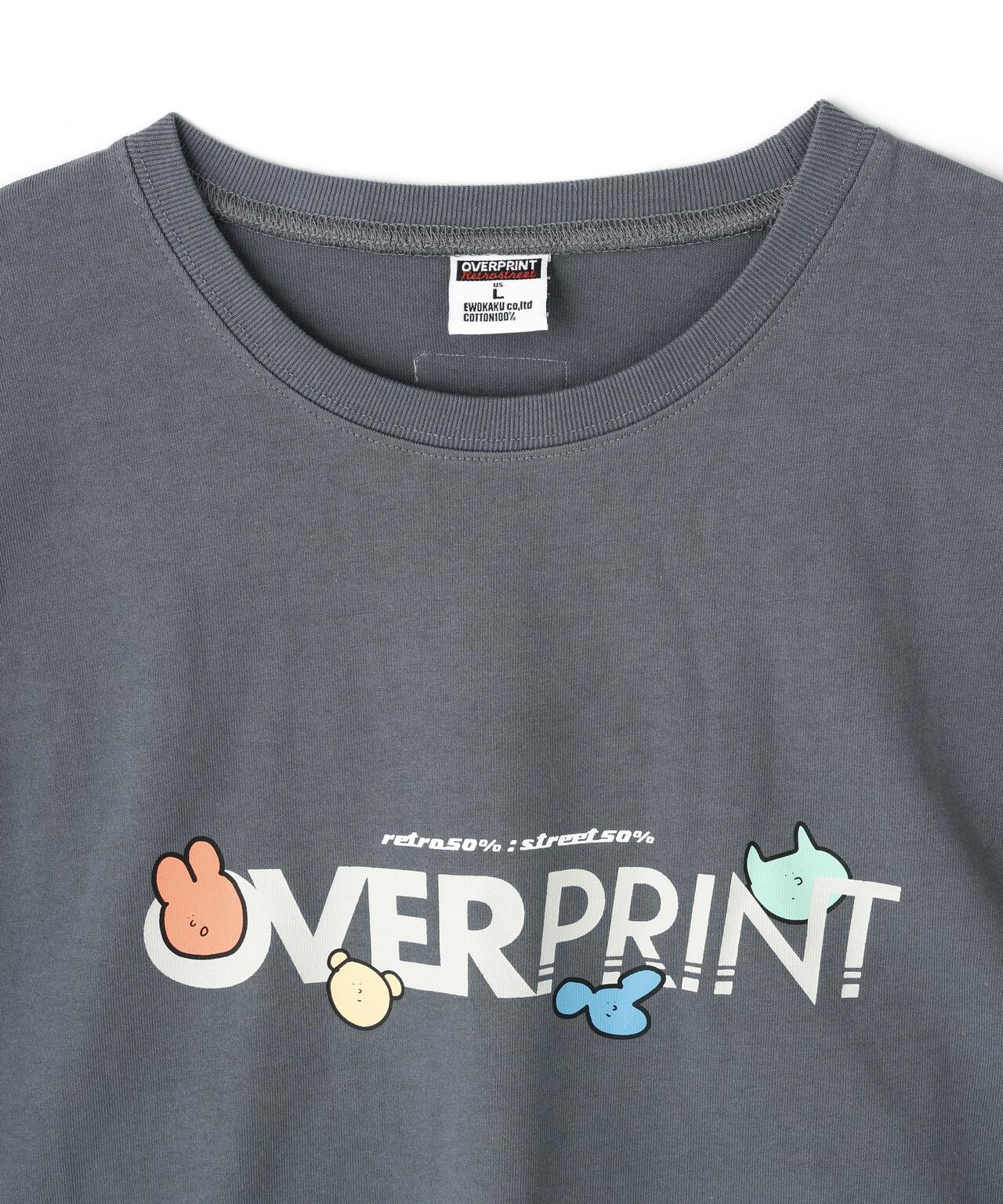 overprint/NAENANO長袖T恤