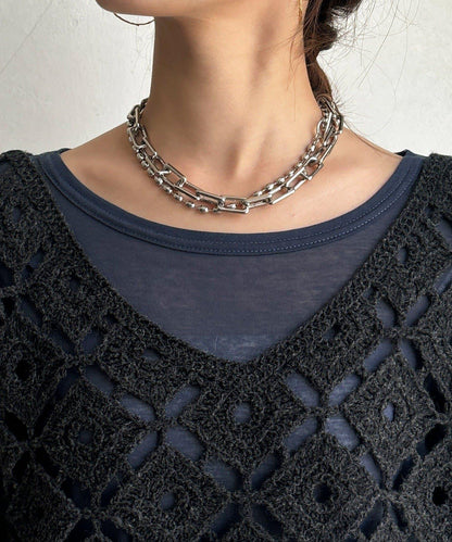 【DouDou】鉤針刺繡套頭衫