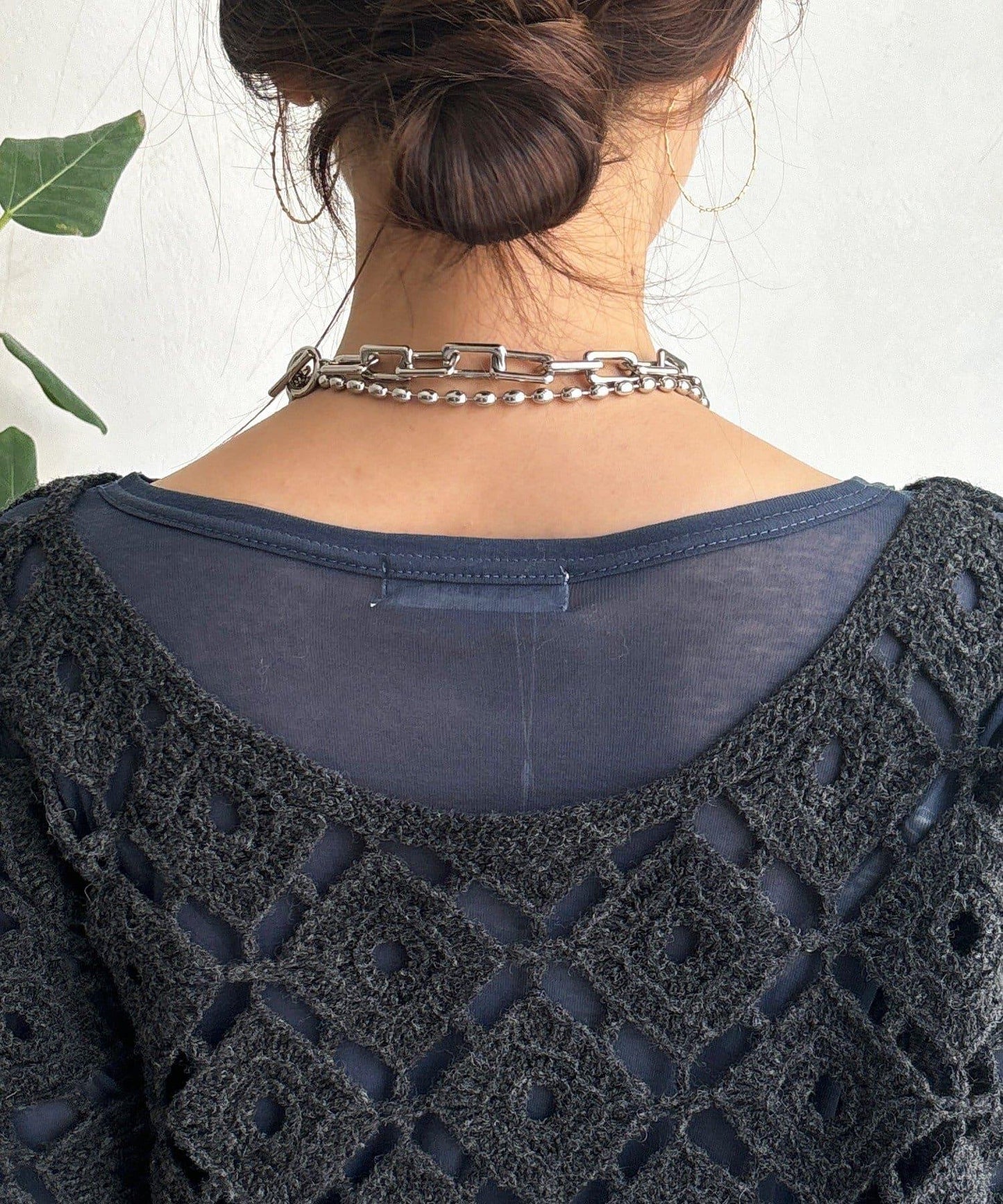 【DouDou】鉤針刺繡套頭衫