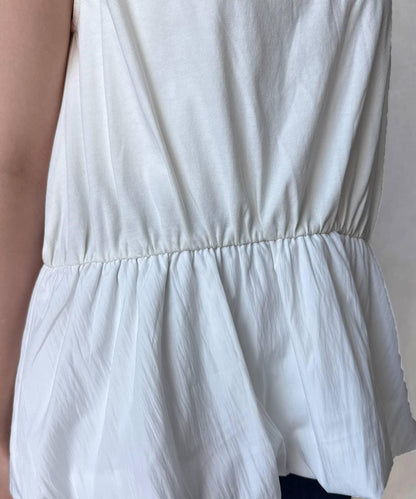 荷葉邊內搭套裝針織開衫