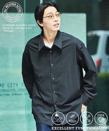 ALL WEATHER ACTIVE WEAR/全氣候運動休閒寬鬆版常規領襯衫