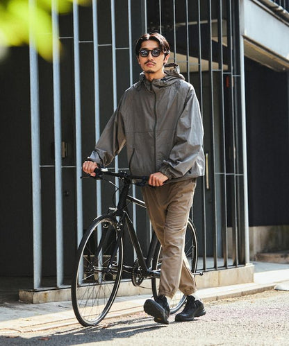 全氣候運動服 鈦加工尼龍連帽夾克