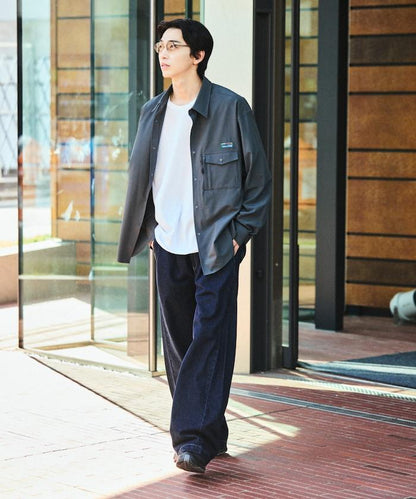 ALL WEATHER ACTIVE WEAR/全氣候運動休閒寬鬆口袋襯衫