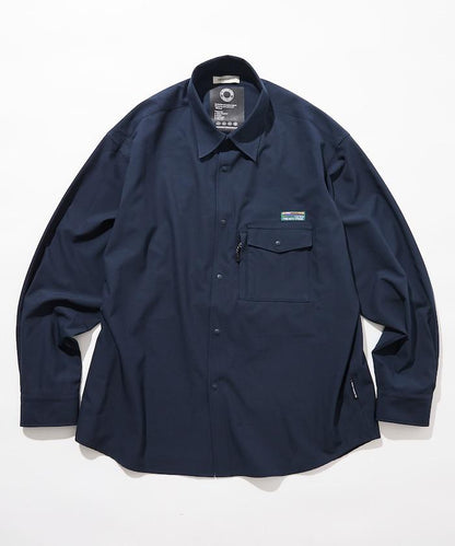 ALL WEATHER ACTIVE WEAR/全氣候運動休閒寬鬆口袋襯衫