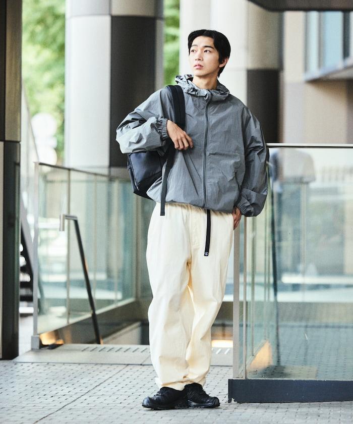 全氣候運動服 鈦加工尼龍連帽夾克