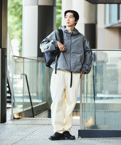 全氣候運動服 鈦加工尼龍連帽夾克