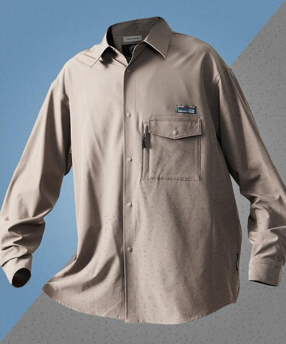 ALL WEATHER ACTIVE WEAR/全氣候運動休閒寬鬆口袋襯衫