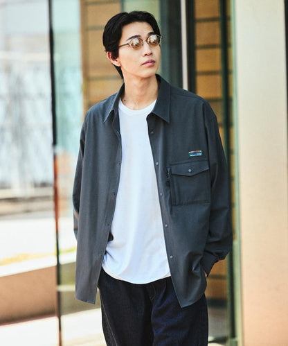 ALL WEATHER ACTIVE WEAR/全氣候運動休閒寬鬆口袋襯衫
