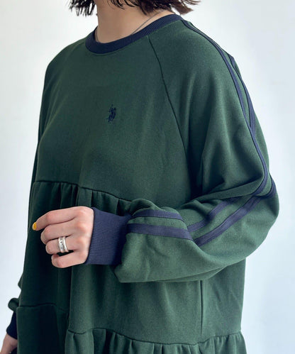 【U.S. POLO ASSN.】內毛層次連衣裙