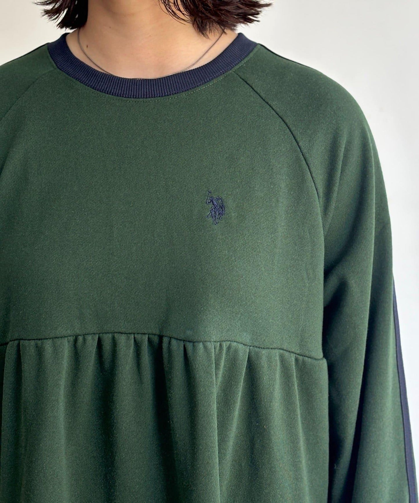 【U.S. POLO ASSN.】內毛層次連衣裙