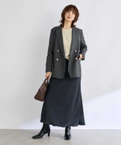 【復刻/前後兩穿】混色羽毛兩穿針織衫