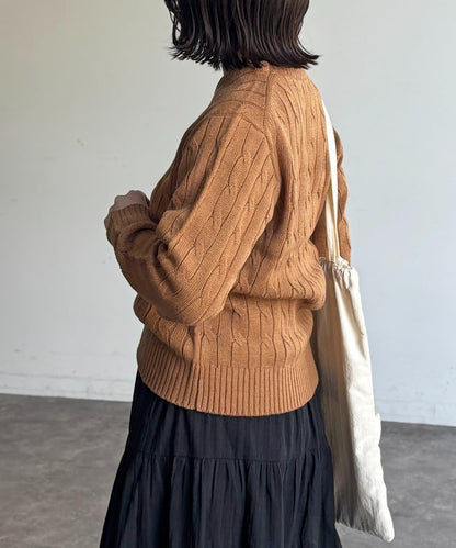 【U.S. POLO ASSN.】麻花針織衫