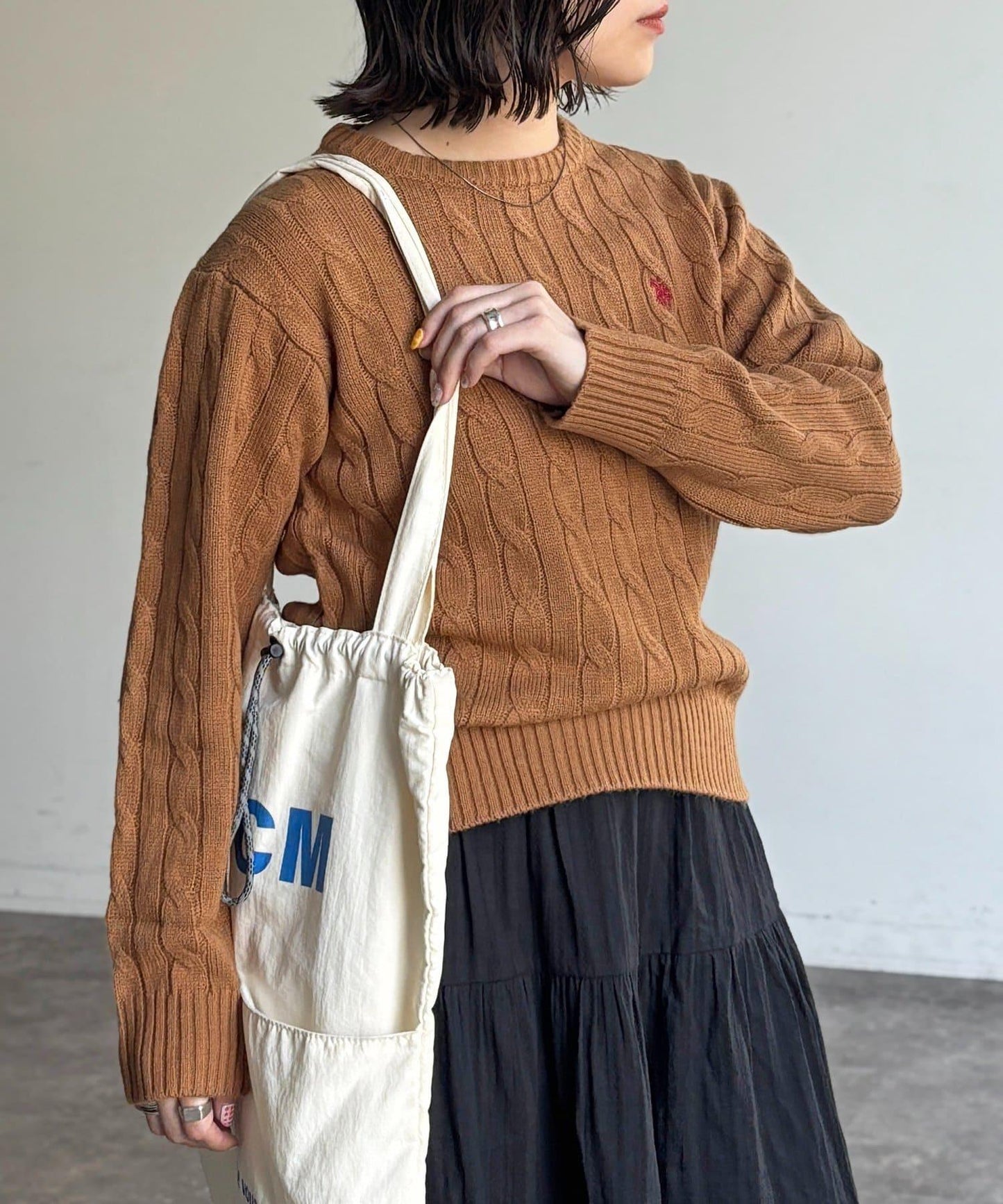 【U.S. POLO ASSN.】麻花針織衫