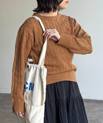 【U.S. POLO ASSN.】麻花針織衫