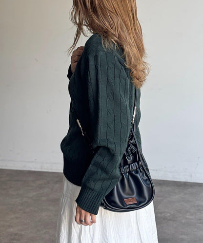 【U.S. POLO ASSN.】麻花針織衫