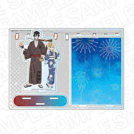 殺戮的天使 亞克力場景擺件 蕾切爾&扎克 夏日祭典款