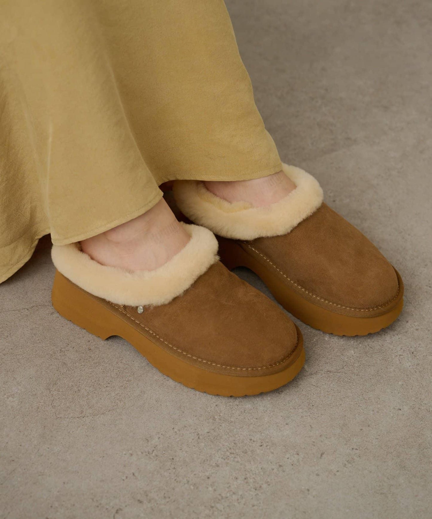 EMU VIRGINIA 女士厚底拖鞋