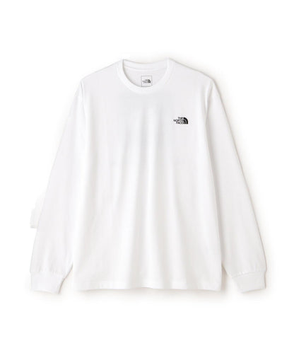 THE NORTH FACE/長袖背部方形標誌T恤