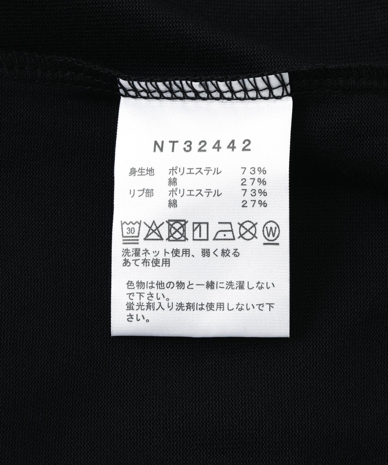 THE NORTH FACE/長袖背部方形標誌T恤