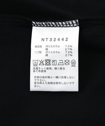 THE NORTH FACE/長袖背部方形標誌T恤