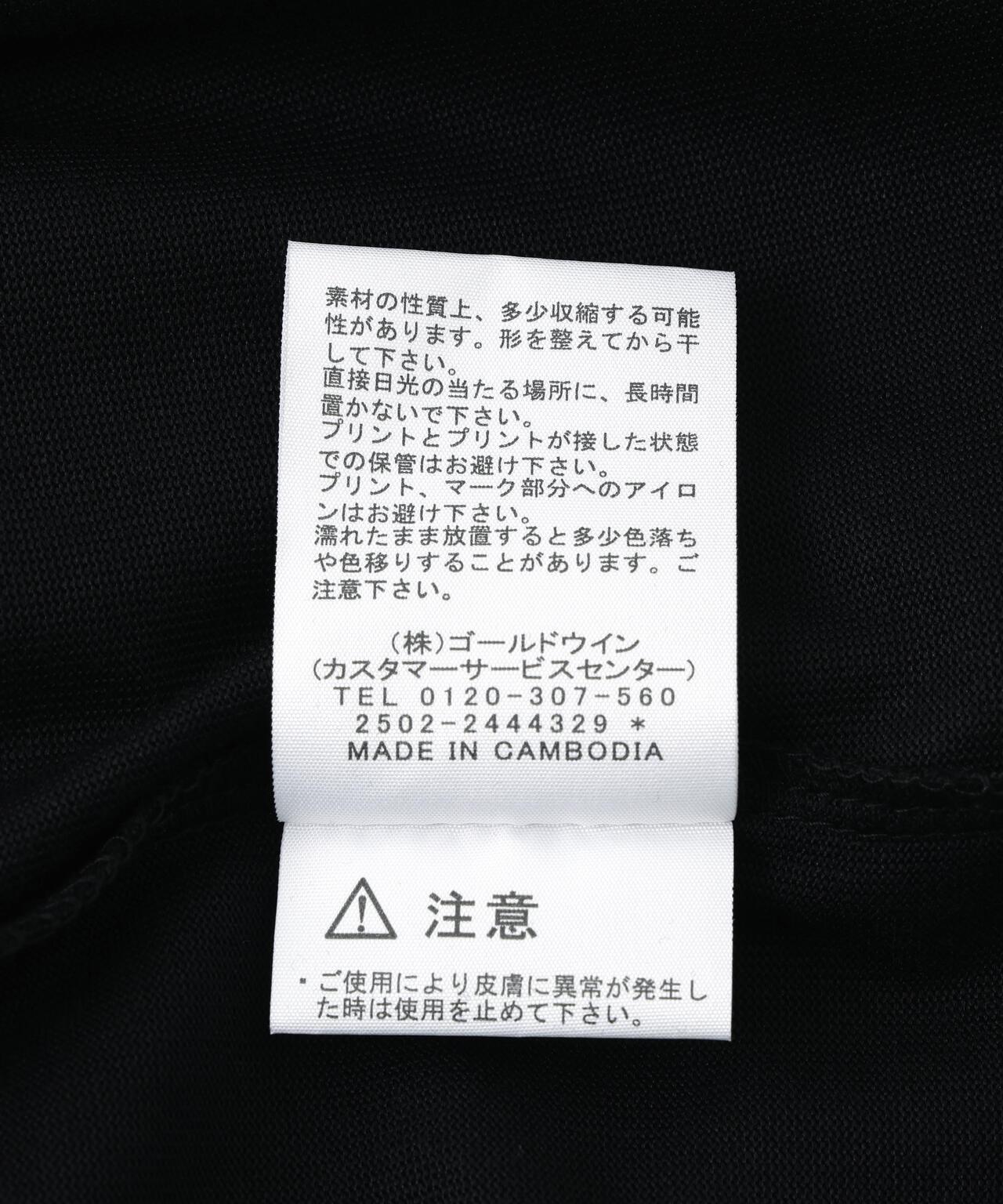 THE NORTH FACE/長袖背部方形標誌T恤