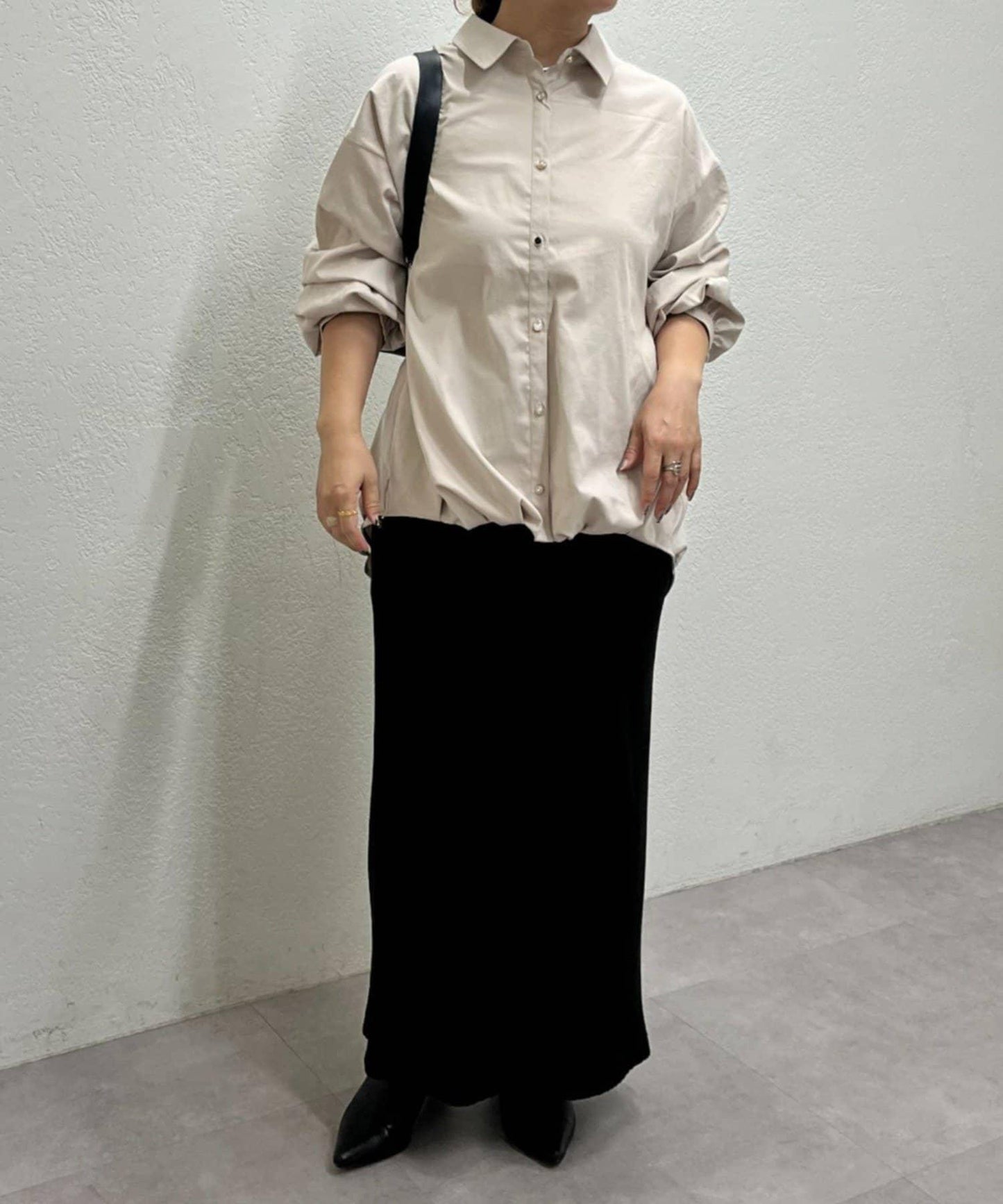 層疊袖竹筍襯衫