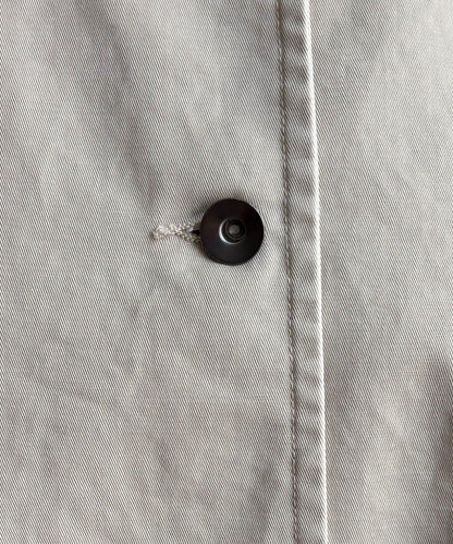 皮革拼色翻領夾克