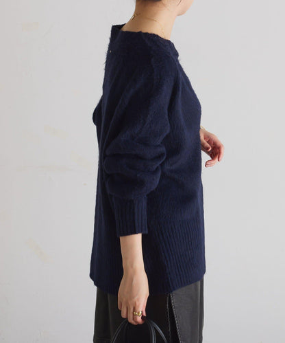 【臀部遮蓋◎】輕盈深V針織衫