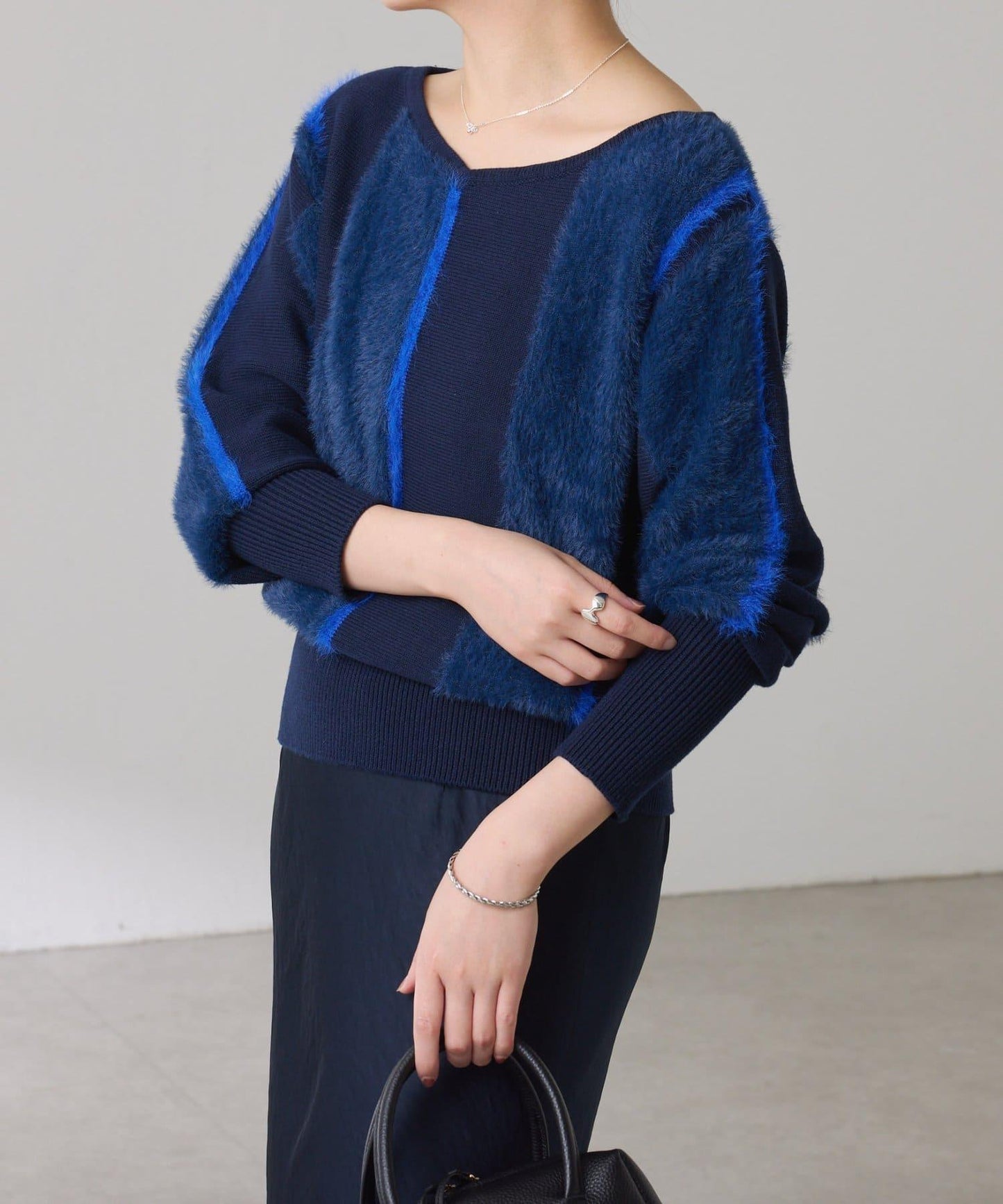 混紡紗線針織衫