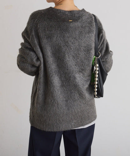 【臀部遮蓋◎】輕盈深V針織衫