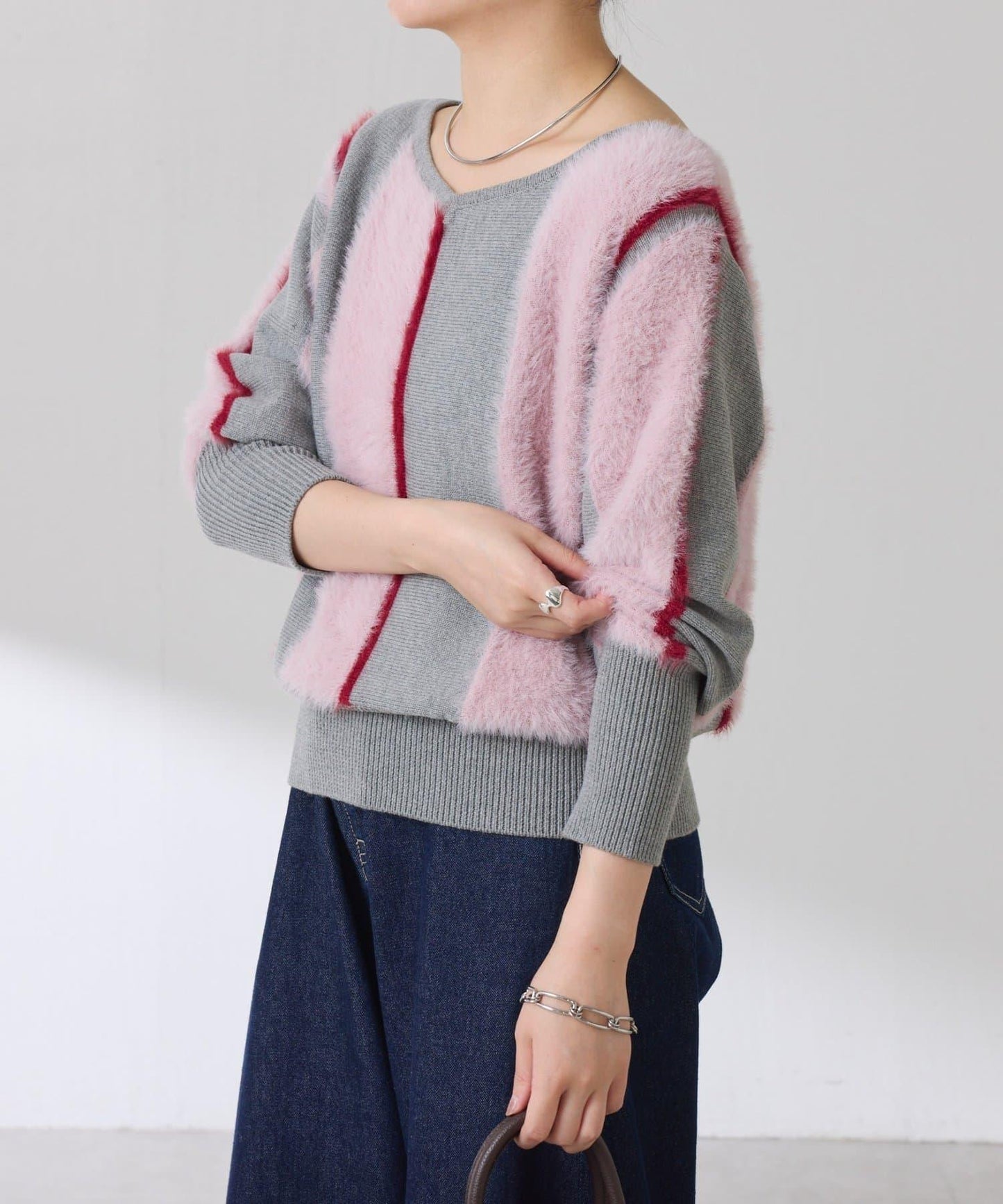 混紡紗線針織衫